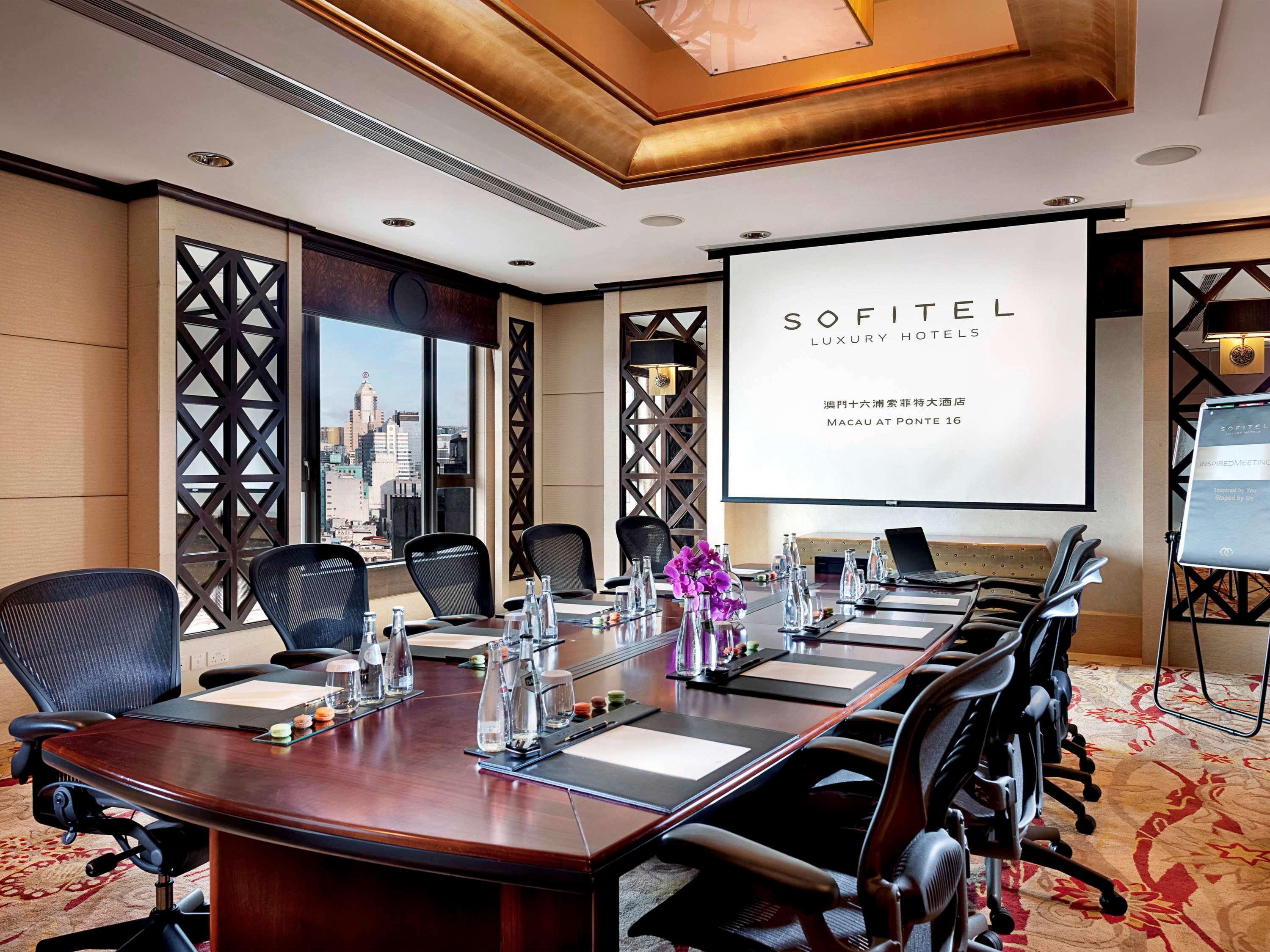 Sofitel Macau At Ponte 16 Exterior foto Meeting room